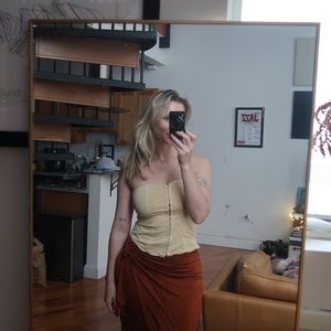 Free People corset top, size small, never worn out